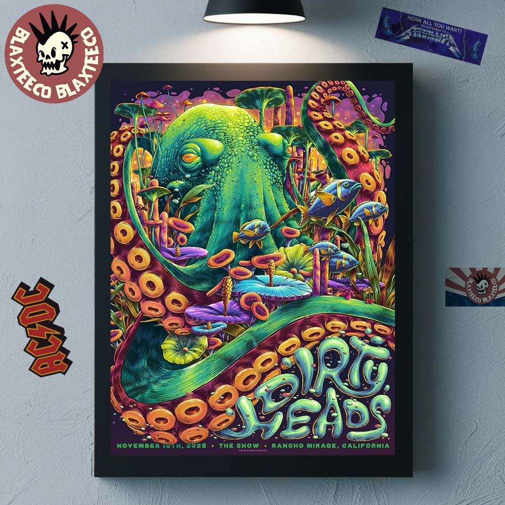 Dirty Heads Rancho Mirage California 2025 Event Poster At The Show On November 15 2025 Home Decor Poster Canvas Dirty Heads Rancho Mirage California 2025 Event Poster At The Show On November 15 2025 Home Decor Poster Canvas