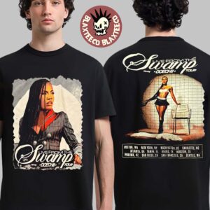 Doechii Live From The Swamp Tour 2025 Merch Two Sided T-Shirt