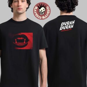 Duran Duran Halloween Show 2025 Merch In Manchester UK At Co-Op Live On 31st October 2025 Mouth And Fangs T-Shirt
