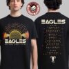 Eagles Live At Sphere Las Vegas Nevada 2025 2026 Eagle Graphic Two Sided Green T-Shirt Eagles Live At Sphere Las Vegas Nevada 2025 2026 Eagle Graphic Two Sided Green T-Shirt