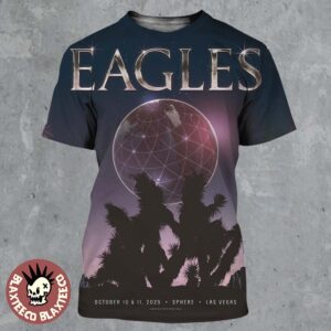 Eagles Live At Sphere Las Vegas On October 10 And 11 2025 All Over Print Shirt