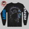 Eminem x Detroit Lions Silhouette Graphic Screen Printed Longsleeve