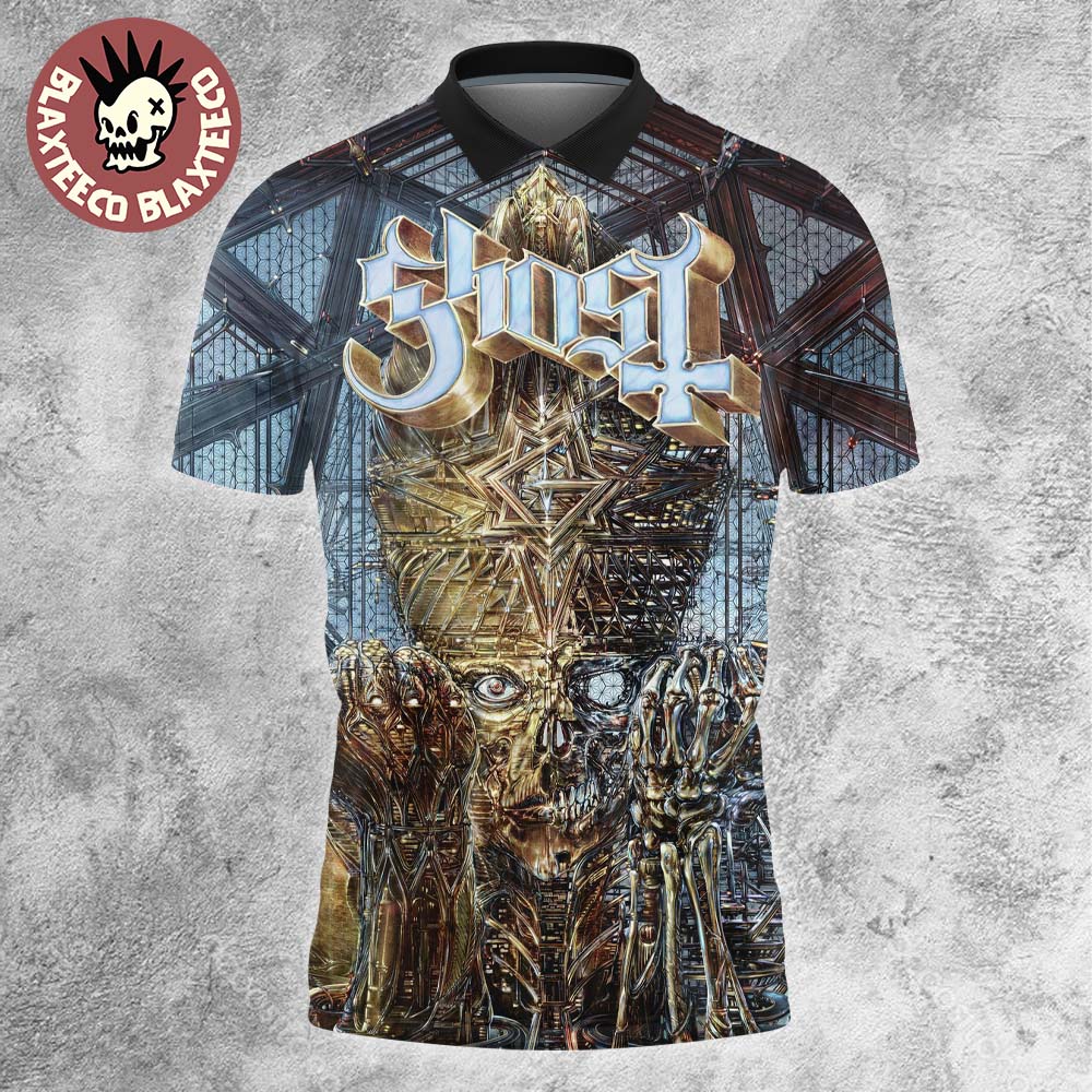Ghost Band Impera Album Cover Polo Shirt Ghost Band Impera Album Cover Polo Shirt