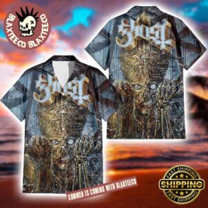 Ghost Band Impera Album Cover Summer 2025 Hawaiian Shirt