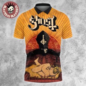 Ghost Band Infestissumam Album Cover Polo Shirt