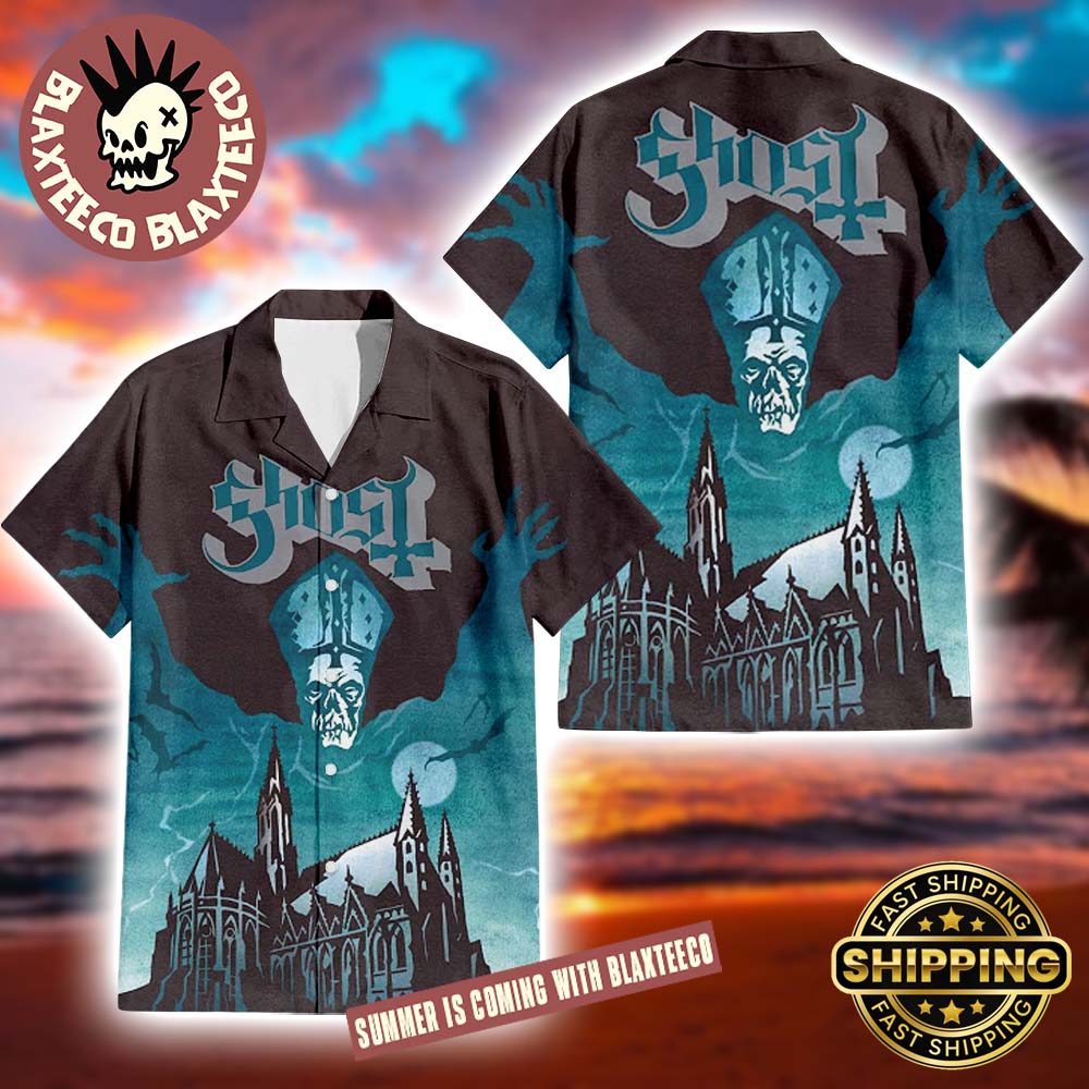 Ghost Band Opus Eponymous Album Cover 2025 Summer Hawaiian Shirt Ghost Band Opus Eponymous Album Cover 2025 Summer Hawaiian Shirt