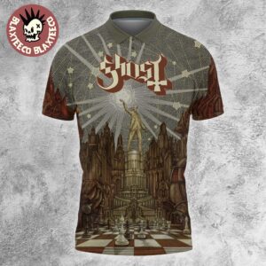 Ghost Band Popestar Album Cover Polo Shirt