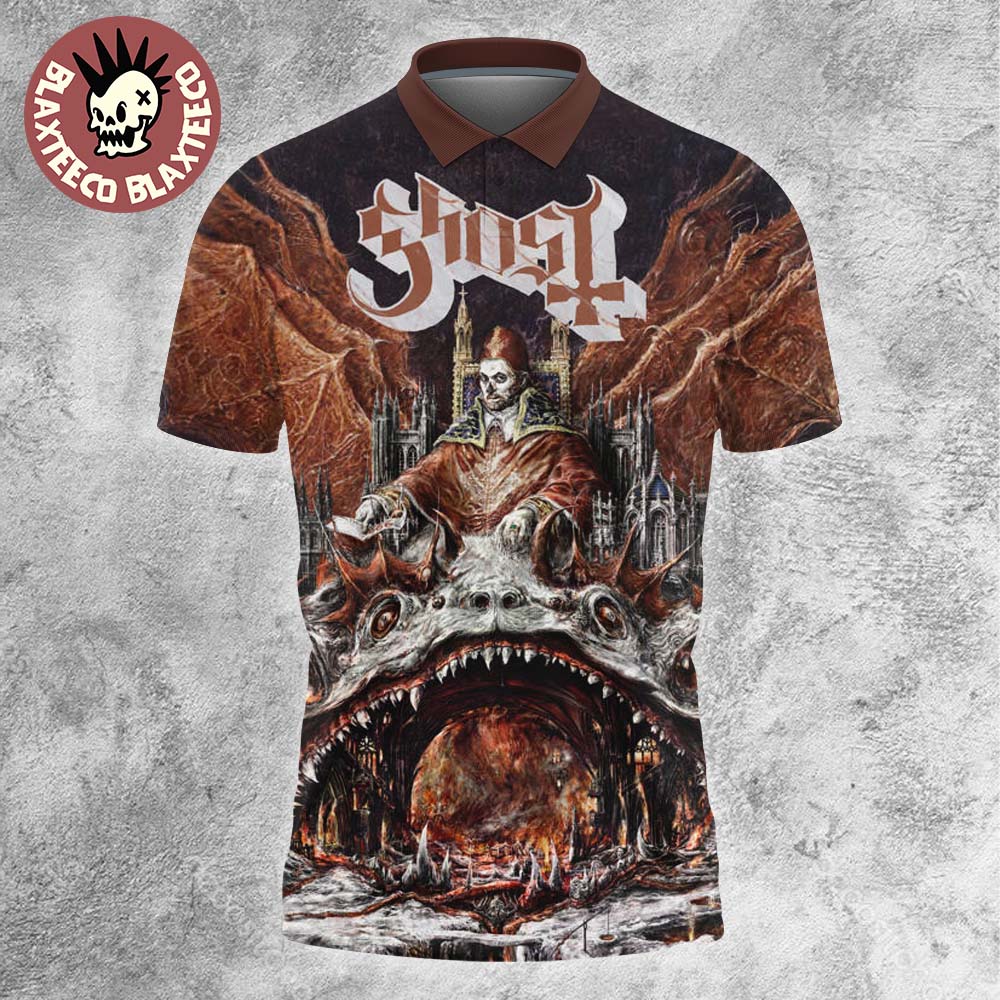 Ghost Band Prequelle Album Cover Polo Shirt