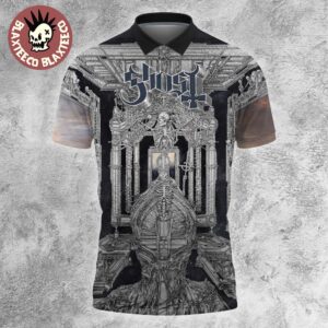 Ghost Band Skeleta Album Cover Art Polo Shirt