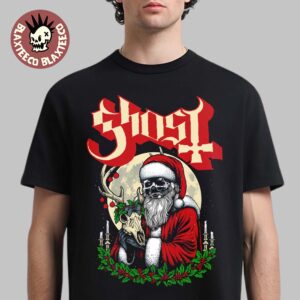 Ghost Papa V Father 2025 Christmas T-Shirt