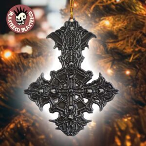 Ghost The Cross Skeleton Papa V Grucifix Christmas Tree Decorations Ornament