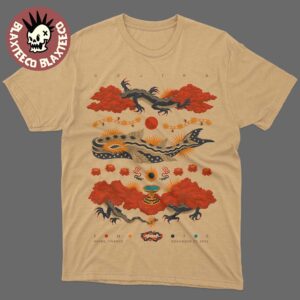 Gojira Reims France 2025 Event Poster At Reims Arena On November 27 2025 French Tour T-Shirt