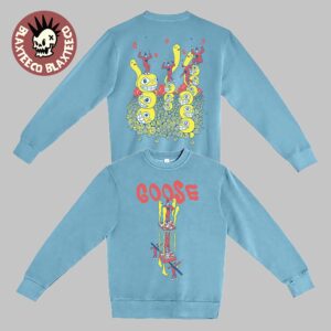 Goose 2025 Holiday Drop Smiley Heads Crewneck Sweater