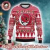 Grateful Dead X NCAA Oregon Ducks Stealie Logo Ugly Christmas Sweater