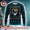 Grateful Dead X NFL Indianapolis Colts Stealie Logo Ugly Christmas Sweater Grateful Dead X NFL Indianapolis Colts Stealie Logo Ugly Christmas Sweater