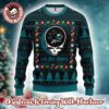 Grateful Dead X NHL St Louis Blues Stealie Logo Ugly Christmas Sweater Grateful Dead X NHL St Louis Blues Stealie Logo Ugly Christmas Sweater