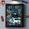 Guns N Roses Birmingham UK 2025 Tour Event Poster At Villa Park On June 23 2025 Peaky Blinders Inspired Razor Art Home Decor Poster Canvas
