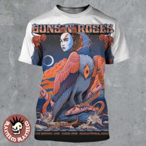 Guns N Roses Florianópolis Brazil 2025 Venue Poster At Arena Opus On October 21 2025 All Over Print Shirt