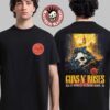 Guns N Roses Birmingham UK 2025 Tour Event Poster At Villa Park On June 23 2025 Peaky Blinders Inspired Razor Art Two Sided T-Shirt