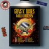 Guns N Roses World Tour 2026 North American Schedule Dates Home Decor Poster Canvas Guns N Roses World Tour 2026 North American Schedule Dates Home Decor Poster Canvas