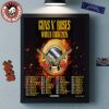 Guns N Roses World Tour 2026 Latin America Schedule Dates Home Decor Poster Canvas Guns N Roses World Tour 2026 Latin America Schedule Dates Home Decor Poster Canvas