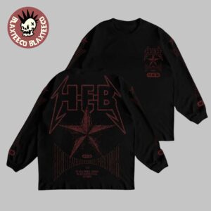 HEB Connor Dwyer 2025 Heavy Metal Inspired With The Health Alliance In Austin Texas Lone Star Logo Here Everyone Belong Long Sleeve Tee