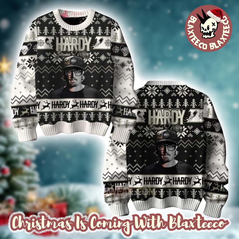 Hardy The Mockingbird And The Crow Ugly Christmas Sweater Hardy The Mockingbird And The Crow Ugly Christmas Sweater