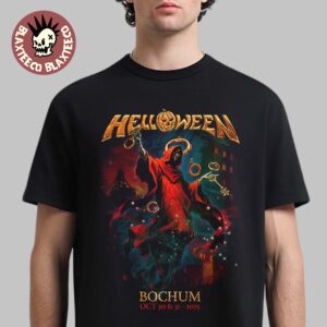 Helloween Bochum Germany 2025 Pop Up Shop Merch Tee On October 30 And 31 2025 T-Shirt