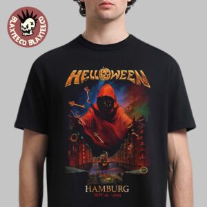 Helloween Hamburg Germany 2025 Pop Up Shop Merch Tee On November 1 2025 T-Shirt