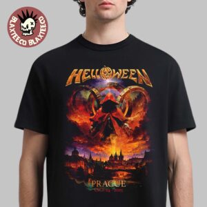Helloween Prague Czech Republic 2025 Pop Up Shop Merch Tee On October 24 2025 T-Shirt