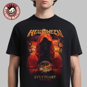 Helloween Stuttgart Germany 2025 Pop Up Shop Merch Tee On November 24 2025 T-Shirt
