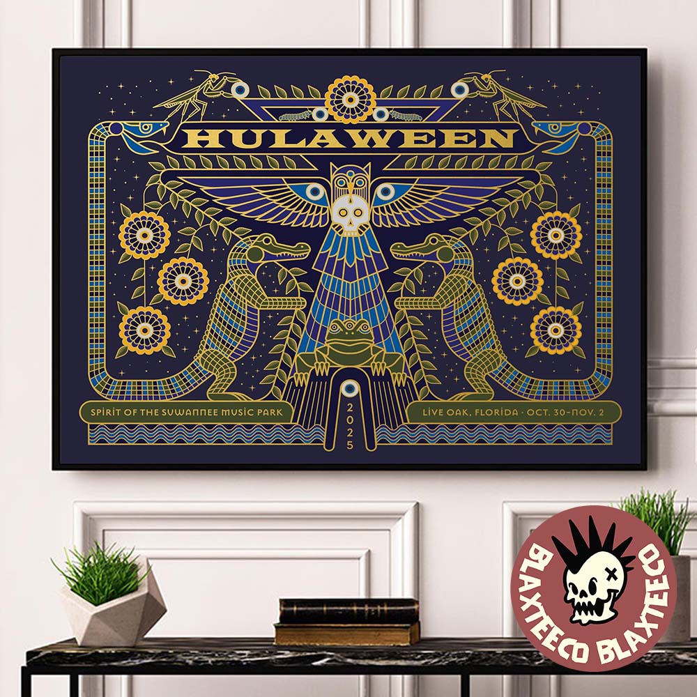 Hulaween Live Oak Florida 2025 Venue Poster Spirit Of The The Svwannee Music Park From October 30 To November 2 2025 Home Decor Poster Canvas Hulaween Live Oak Florida 2025 Venue Poster Spirit Of The The Svwannee Music Park From October 30 To November 2 2025 Home Decor Poster Canvas