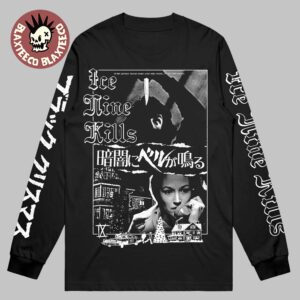 Ice Nine Kills A Christmas Gory 2025 Dial M for Murder Inspired Black Metal Christmas Long Sleeve