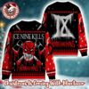 Ice Nine Kills Big Logo Horrorday Knitted Ugly Christmas Sweater