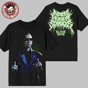 Ice Nine Kills The Great Unknown Adios Horror Schmucks Two Sided T-Shirt