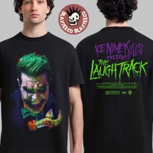 Ice Nine Kills The Laugh Track Dance With The Devil Joker Face Two Sided T-Shirt