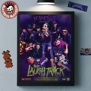 Ice Nine Kills The Laugh Track Official Movie Poster Canvas For Home Decor