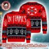 In Flames Foregone Xmas Wreath 2025 Knitted Red And Green Holiday Ugly Christmas Sweater Jumper In Flames Foregone Xmas Wreath 2025 Knitted Red And Green Holiday Ugly Christmas Sweater Jumper