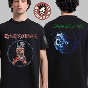 Iron Maiden 50th Anniversary Somewhere In Time Cyborg Eddie T-Shirt