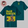 Iron Maiden 50th Anniversary World Slavery Tour 85 85 Powerslave Pharaoh Eddie T-Shirt Iron Maiden 50th Anniversary World Slavery Tour 85 85 Powerslave Pharaoh Eddie T-Shirt