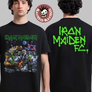 Iron Maiden FC Exclusive Eddie And The Aliens Two Sided Unisex T-Shirt