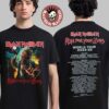 Iron Maiden Run For Your Lives World Tour 2025 Wrathchild Murders In The Rue Morgue Two Sided Unisex T-Shirt Iron Maiden Run For Your Lives World Tour 2025 Wrathchild Murders In The Rue Morgue Two Sided Unisex T-Shirt