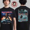 Iron Maiden Run For Your Lives World Tour 2025 Dublin Ireland Exclusive Tee At Malahide Castle On June 25 2025 Eddie Take Over The Castle T-Shirt