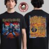 Iron Maiden Run For Your Lives World Tour 2025 Germany Tour Event Tee Eddie With His Axe Art Two Sided T-Shirt Iron Maiden Run For Your Lives World Tour 2025 Germany Tour Event Tee Eddie With His Axe Art Two Sided T-Shirt