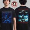Iron Maiden Run For Your Lives World Tour 2025 Merch Tee Tour Schedule Powerslave Two Sided Unisex T-Shirt