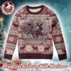 Iron Maiden The Number Of The Beast Eddie And Devil Ugly Christmas Sweater