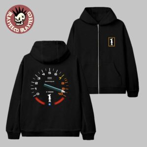 Jamiroquai The Heels Of Steel Tour 2025 Speedometer Zip Hoodie
