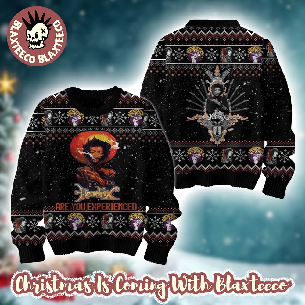 Jimi Hendrix Are You Experienced Gift For Fans 2025 Ugly Christmas Sweater Jimi Hendrix Are You Experienced Gift For Fans 2025 Ugly Christmas Sweater