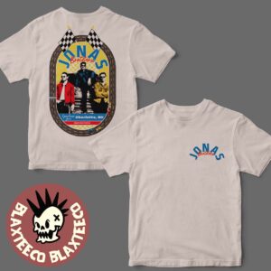 Jonas Brothers Charlotte North Carolina 2025 Event Tee At Spectrum Center On November 5 2025 The Race Track Art Two Sided T-Shirt