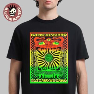 King Gizzard And The Lizard Wizard Berlin Germany 2025 Event Poster At Columbiahalle On November 10 2025 T-Shirt
